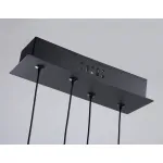 Подвесной светодиодный светильник FL66366/2 BK черный 38W 4200K 300*80*1200 от NovaLamp