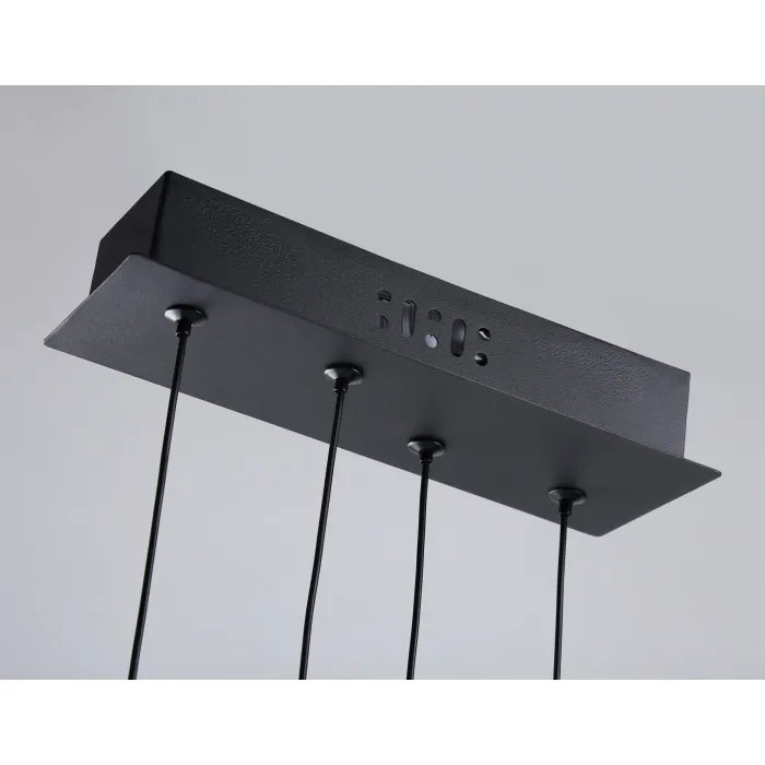 Подвесной светодиодный светильник FL66366/2 BK черный 38W 4200K 300*80*1200 от NovaLamp
