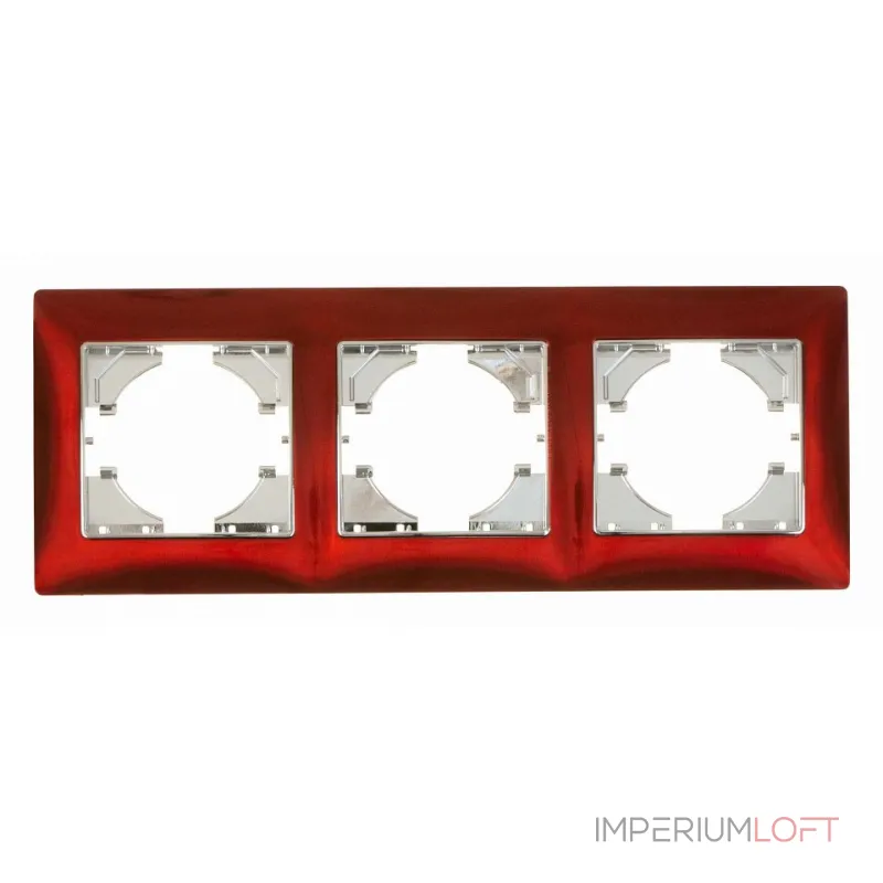Рамка на 3 поста Gusi Electric BRAVO С1030-039 Рамка на 3 поста Gusi Electric BRAVO С1030-039