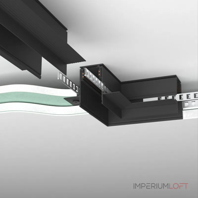 Соединитель угловой L-образный для треков встраиваемых Elektrostandard Slim Magnetic a067500 Соединитель угловой L-образный для треков встраиваемых Elektrostandard Slim Magnetic a067500