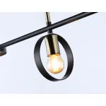 Подвесной светильник со сменной лампой TR8229/3 BK/SB черный/бронза E27/3 max 40W 660*165*300 от NovaLamp