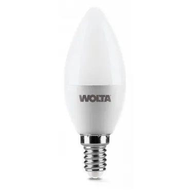 Лампа светодиодная Wolta E14 7.5Вт 6500K 25WC7.5E14
