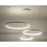 Светильник подвесной светодиодный FL5881/3 WH белый 90W 3000K/4200K/6400K D800/600/400*1070 (без ПДУ) от NovaLamp