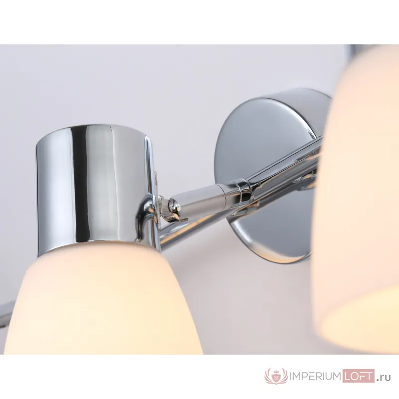 Настенно-потолочный спот TR3965/3 CH/FR хром/белый матовый E27*3 max 460*82*200 от NovaLamp