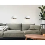 Светильник настенный TN71296 WH/BK белый/черный GX53 max 12W 95*62*120 от NovaLamp