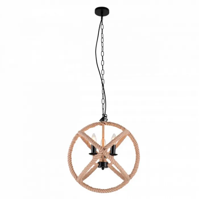 Подвесная люстра Imex MD.3158 MD.3158-3-P BK+BR от ImperiumLoft