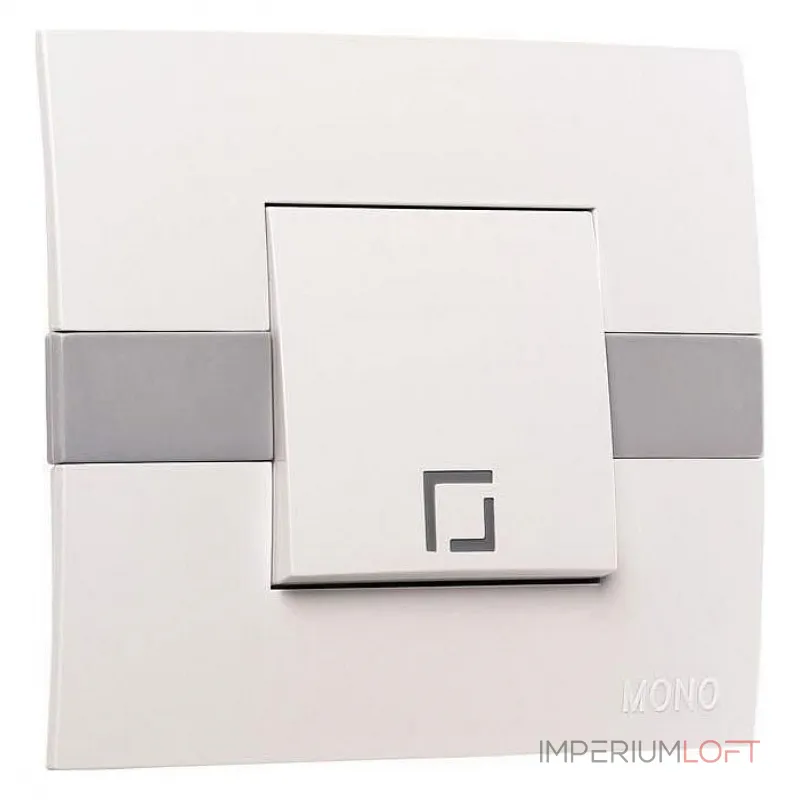 Выключатель проходной одноклавишный Mono Electric Eсо 101-010101-109 Выключатель проходной одноклавишный Mono Electric Eсо 101-010101-109