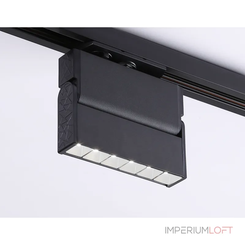 Светильник светодиодный трековый GL6813 BK черный LED 6W 3000K 24° 115*22*87 от NovaLamp