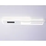Потолочный светодиодный светильник FL51453 WH/BK белый/черный 52W 3000K-6400K+4200K 800*149*50 (Без ПДУ) от NovaLamp