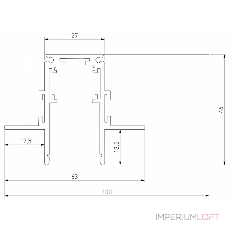 Соединитель угловой L-образный для треков встраиваемых Elektrostandard Slim Magnetic a067500 Соединитель угловой L-образный для треков встраиваемых Elektrostandard Slim Magnetic a067500