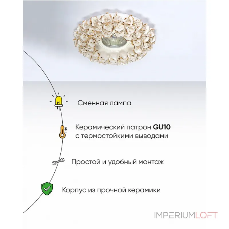 Встраиваемый светильник Abrasax 014 014-WHG Встраиваемый светильник Abrasax 014 014-WHG
