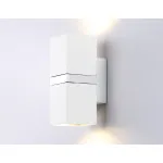 Настенный светильник FW245/2 WH/CH белый/хром GU10*2 max 12W 155*61*80 от NovaLamp
