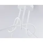 Потолочный светильник в стиле лофт TR80414/3 WH/CH белый/хром E27/3 max 60W D670*370 от NovaLamp