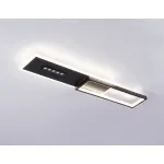 Потолочный светодиодный светильник FL51454 BK черный 52W 3000K-6400K+4200K 800*149*50 (Без ПДУ) от NovaLamp