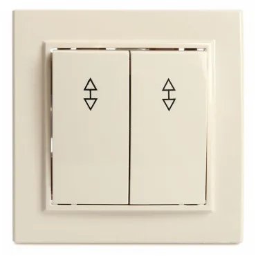 Выключатель двухклавишный Stekker Эрна 39920 Выключатель двухклавишный Stekker Эрна 39920