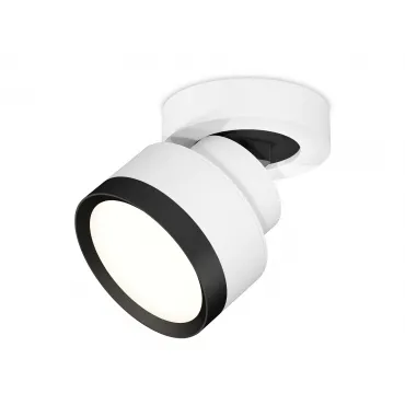 Комплект накладного поворотного светильника XM8101002 SWH/PBK белый песок/черный полированный GX53 (A2228, A2105, C8101, N8113)