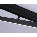 Светильник светодиодный трековый для шинопровода Magnetic GL4201 BK черный IP20 12W 4200K 48V 605*22*45 от NovaLamp