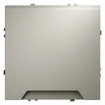 Розетка с заземлением и со шторкой без рамки с крышкой Voltum S70 VLS040303 от ImperiumLoft