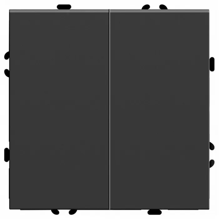 Выключатель двухклавишный без рамки Stekker RSW10-5104-05 49840 от ImperiumLoft