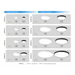 Светильник светодиодный потолочный FV5535 WH белый LED 90W 3000K D600*58 (Без ПДУ) от NovaLamp