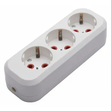 Розетка переносная разборная с заземлением Stekker Бруна 39011 Розетка переносная разборная с заземлением Stekker Бруна 39011