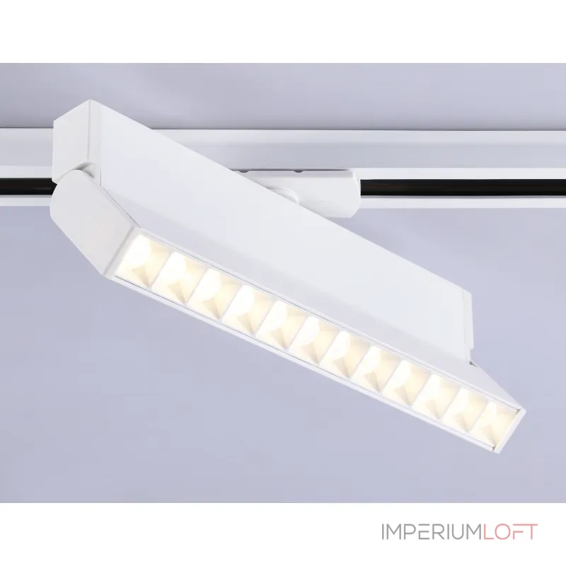 Светильник светодиодный трековый GL6816 WH белый LED 12W 4200K 24° 230*22*87 от NovaLamp