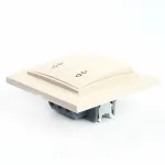 Выключатель двухклавишный Stekker Эрна 39920 от ImperiumLoft