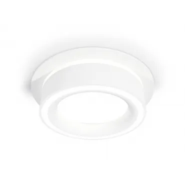 Комплект встраиваемого светильника XC8050018 SWH/FR белый песок/белый матовый GX53 (C8050, N8433)