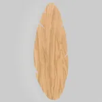 Накладной светильник TK Lighting Hoja 4678 Hoja Wood от ImperiumLoft