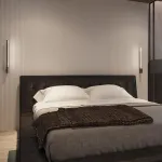 Светильник настенный диммируемый (выключатель) IP20 LED 7W 2700/4000K/6000K 220-240V FERMO 359311 OVER NT24 000 Черный