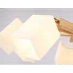 Подвесная люстра TR9522/8 WH/GD/FR белый/золото/белый матовый E27*8 max 40W D790*260 от NovaLamp