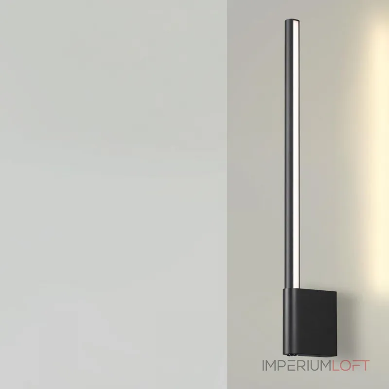 Светильник настенный диммируемый (выключатель) IP20 LED 7W 2700/4000K/6000K 220-240V FERMO 359311 OVER NT24 000 Черный