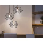 Подвесной светильник в стиле лофт TR8427/3 BK/GD черный/золото E14/3 max 40W D510*1000 от NovaLamp