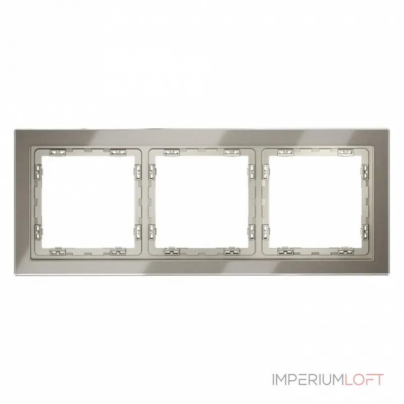 Рамка на 3 поста Voltum S70 VLS110304 от ImperiumLoft