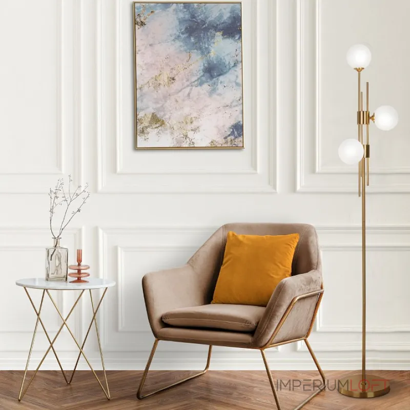 Торшер Eurosvet Volver 01383/3 латунь от ImperiumLoft Торшер Eurosvet Volver 01383/3 латунь от ImperiumLoft