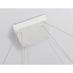 Светильник подвесной светодиодный FL5595/2+8 WH белый 60W 3000K/4200K/6400K 600*600*1300 (без ПДУ) от NovaLamp