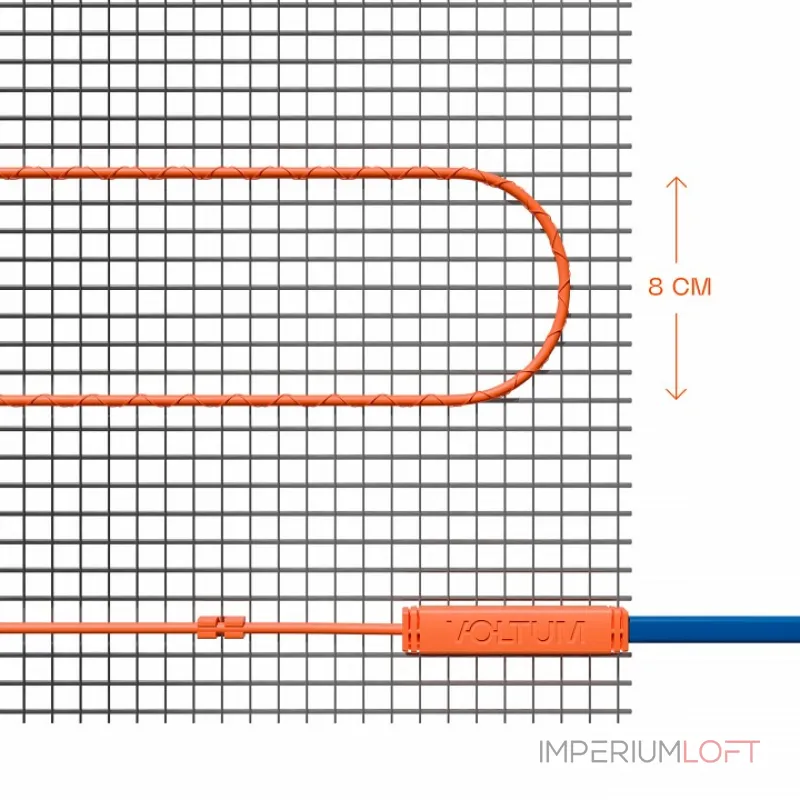 Нагревательный мат Voltum Т150 VLT01-150-1.5 от ImperiumLoft Нагревательный мат Voltum Т150 VLT01-150-1.5 от ImperiumLoft