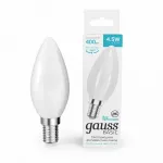 Лампа светодиодная Gauss E14 4.5Вт 4100K 1035125