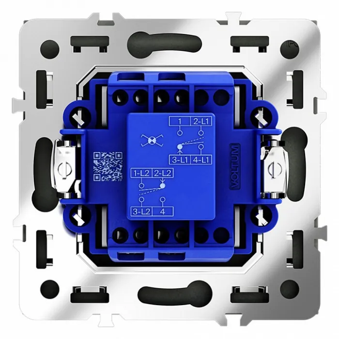 Выключатель перекрестный одноклавишный без рамки Voltum S70 VLS010507 от ImperiumLoft