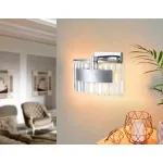 Настенный светильник TR5094 CH/CL хром/прозрачный E14 max 40W 348*200*234 от NovaLamp