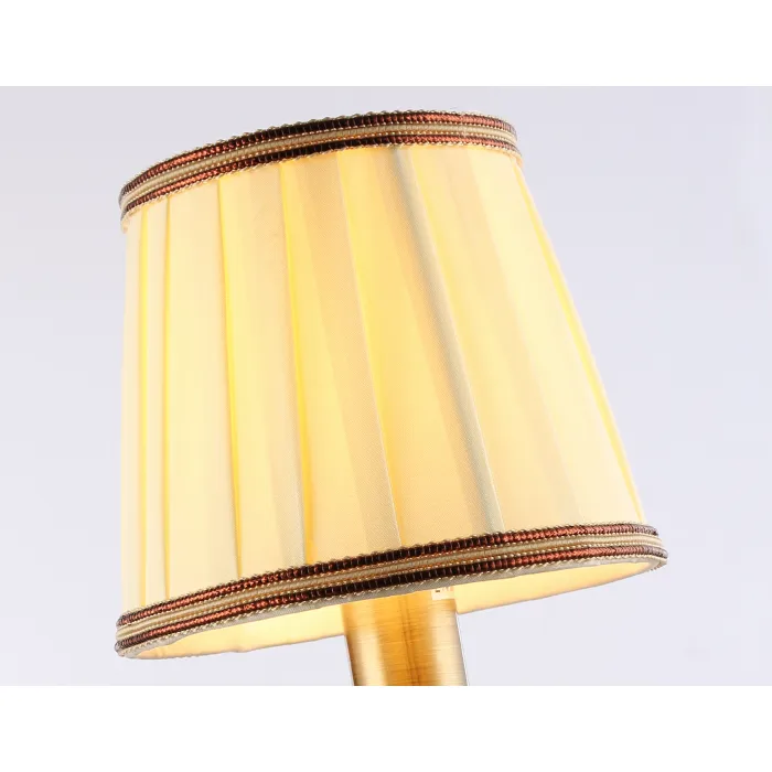 Настенный светильник с абажуром TR4578 SB/WH бронза/белый E14 max 40W 405*130*230 от NovaLamp
