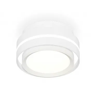 Комплект накладного светильника XS8412001 SWH/CL белый песок/прозрачный GX53 (C8412, N8112)