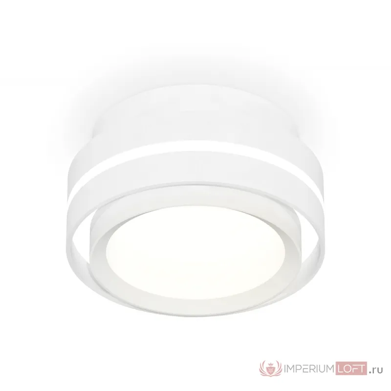 Комплект накладного светильника XS8412001 SWH/CL белый песок/прозрачный GX53 (C8412, N8112) от NovaLamp