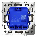 Выключатель трехклавишный без рамки Voltum S70 VLS030106 от ImperiumLoft