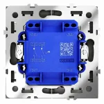 Выключатель двухклавишный с подсветкой без рамки Voltum S70 VLS020208 от ImperiumLoft