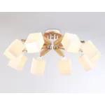 Подвесная люстра TR9522/8 WH/GD/FR белый/золото/белый матовый E27*8 max 40W D790*260 от NovaLamp