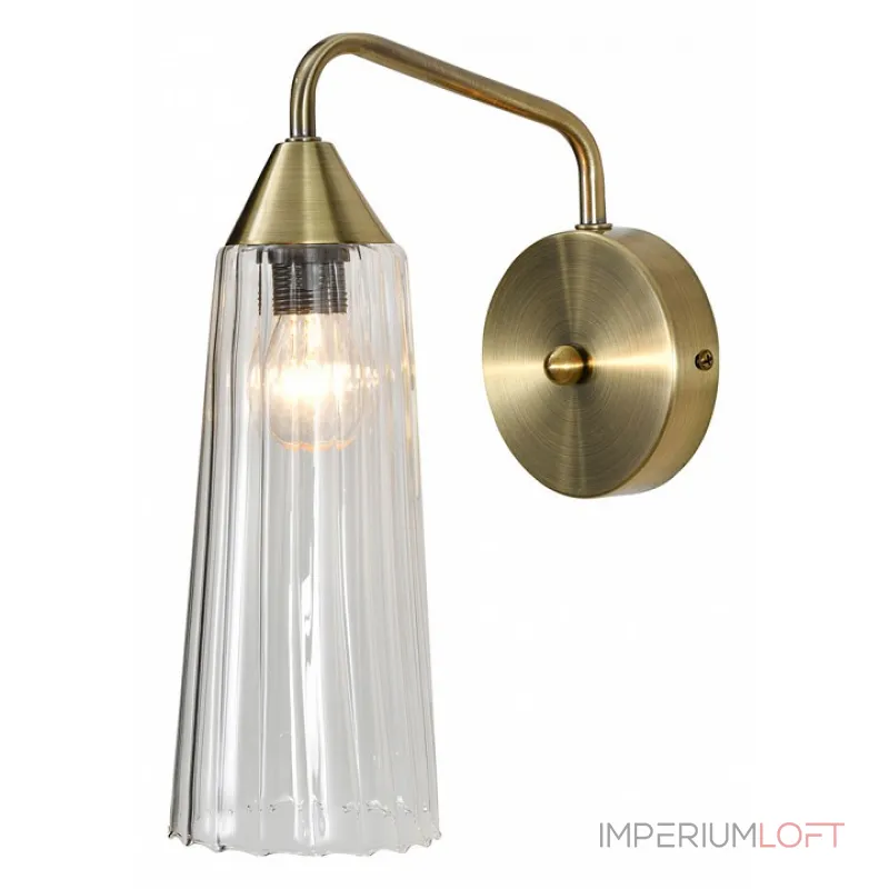 Настенный светильник 13028/1W Brass