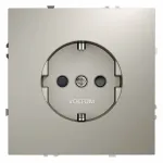 Розетка с заземлением и со шторкой без рамки Voltum S70 VLS040203 от ImperiumLoft