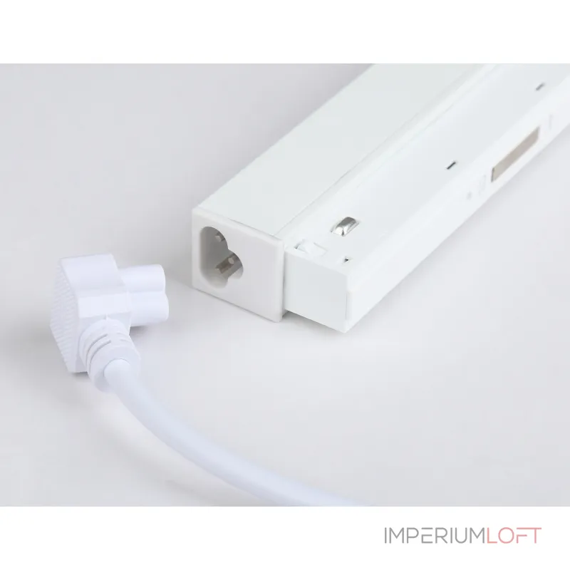Блок питания внутренний с вводом питания для шинопровода Magnetic GL3650 WH белый IP20 100W 48V 225*45*23 от NovaLamp