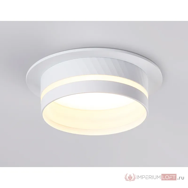 Светильник встраиваемый TN5218 WH белый GX53 110*50 от NovaLamp